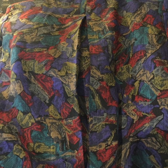 VINTAGE PORTS INTERNATIONAL MIDI BELTED DRESSES SIZE L - Picture 8 of 9